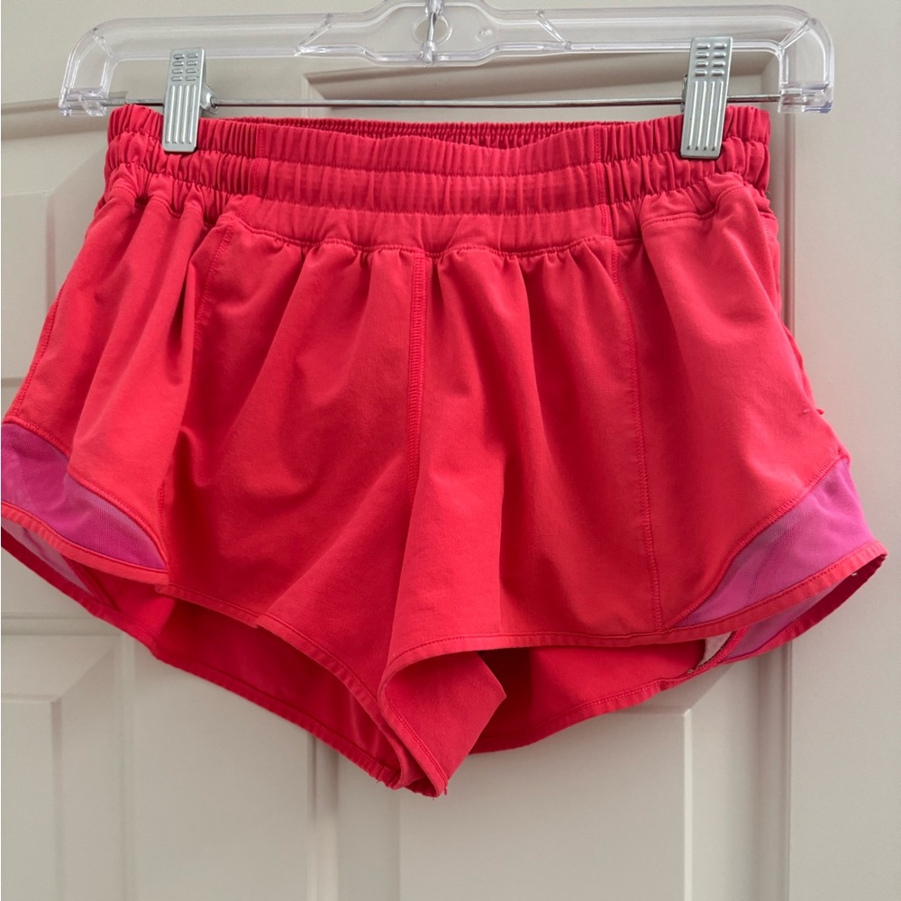 Lululemon Hotty hot shorts size 6
